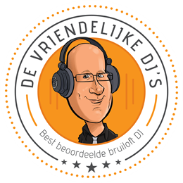 Logo van de vriendelijke DJs