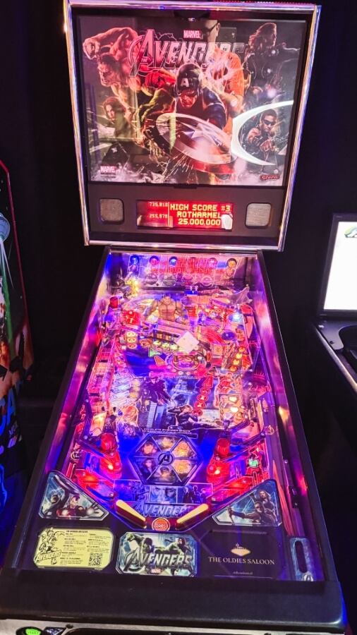 flipperkast in gamelounge Leusden nabij Amersfoort