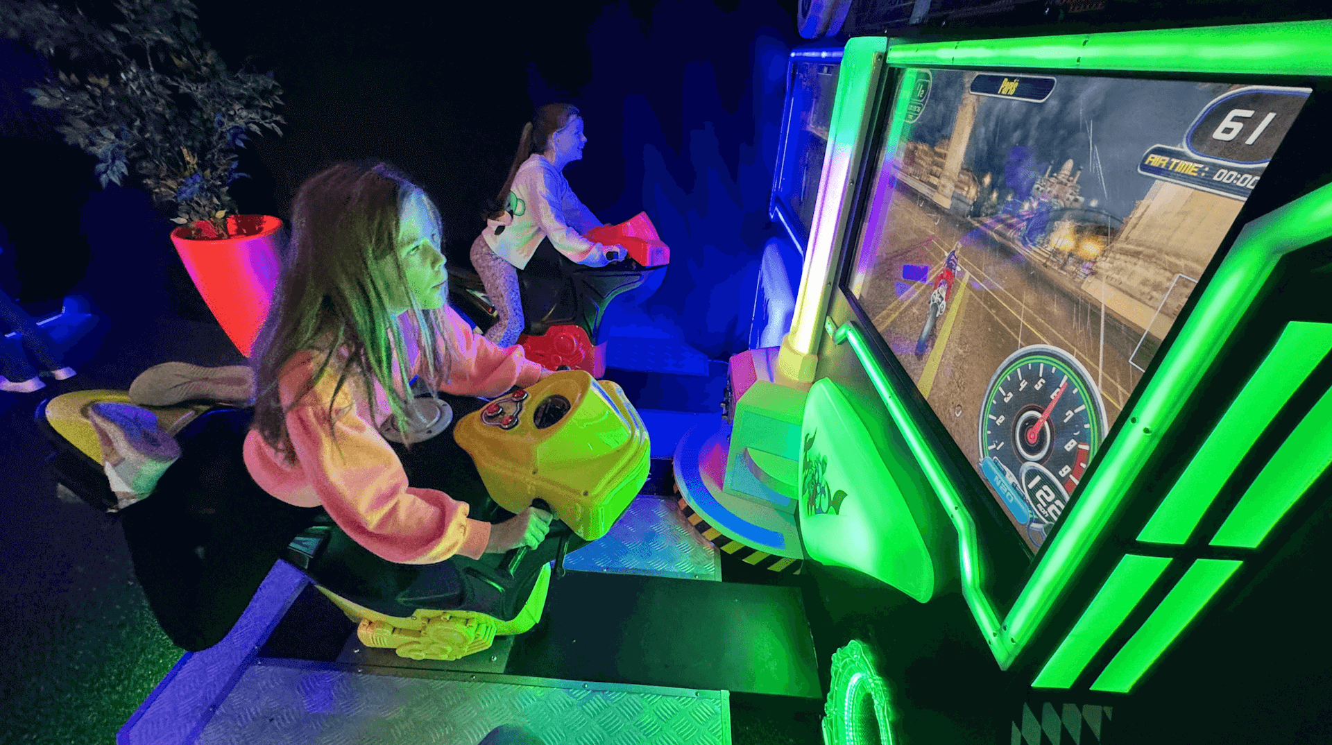 Games en motorspelen in Leusden tijdens een verjaardags feestje